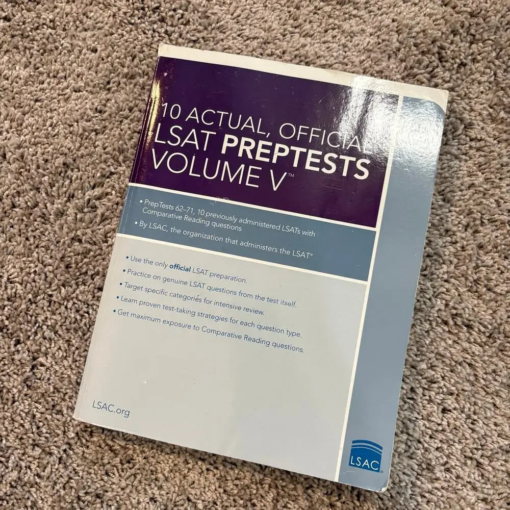 10 Actual, Official LSAT PrepTests Volume V : (PrepTests 62-71) by Law School